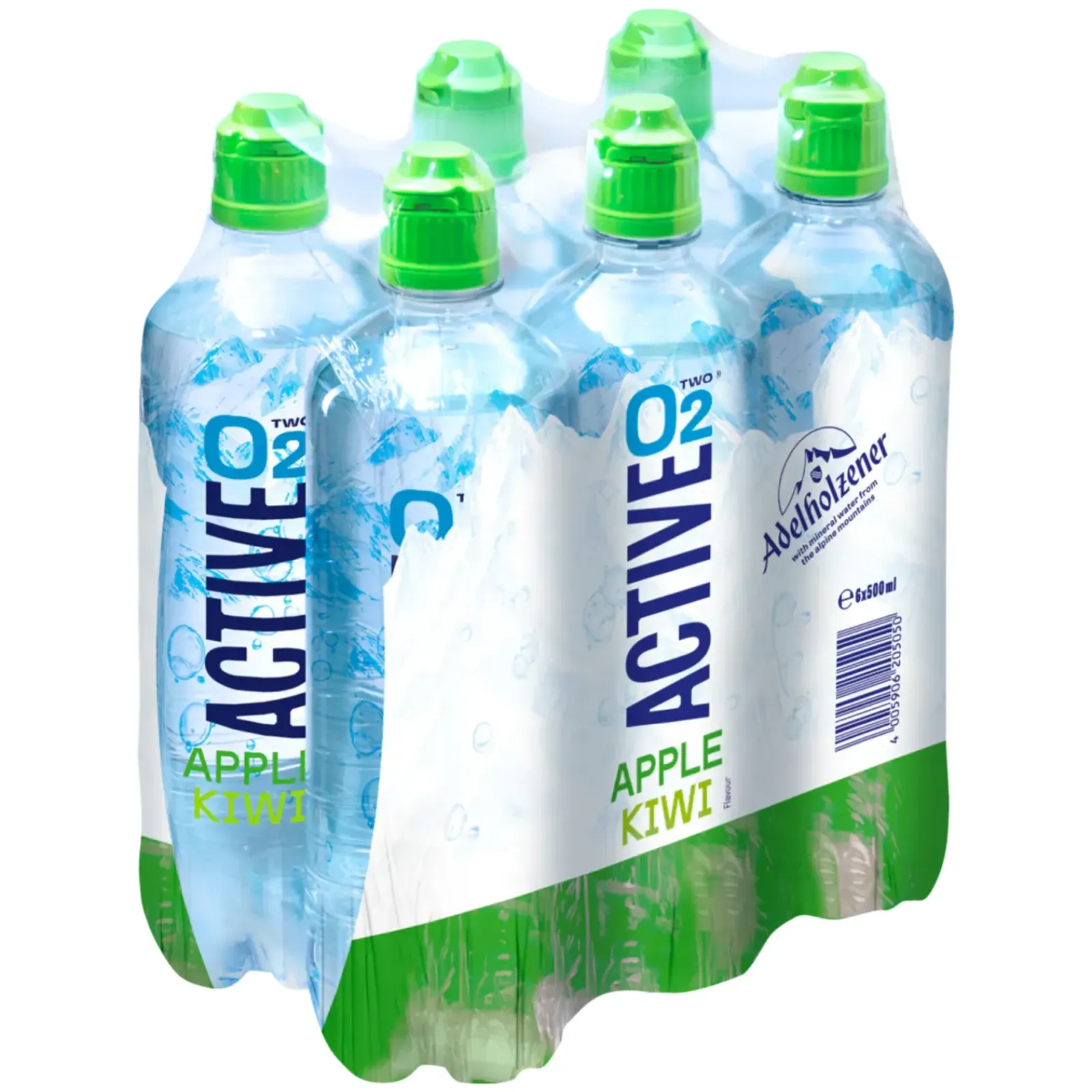 Active O2 Applel Kiwi (6X 50cl) Hot