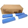 Afvalzak blauw 80x110cm T25 (15x 20 stuks) New