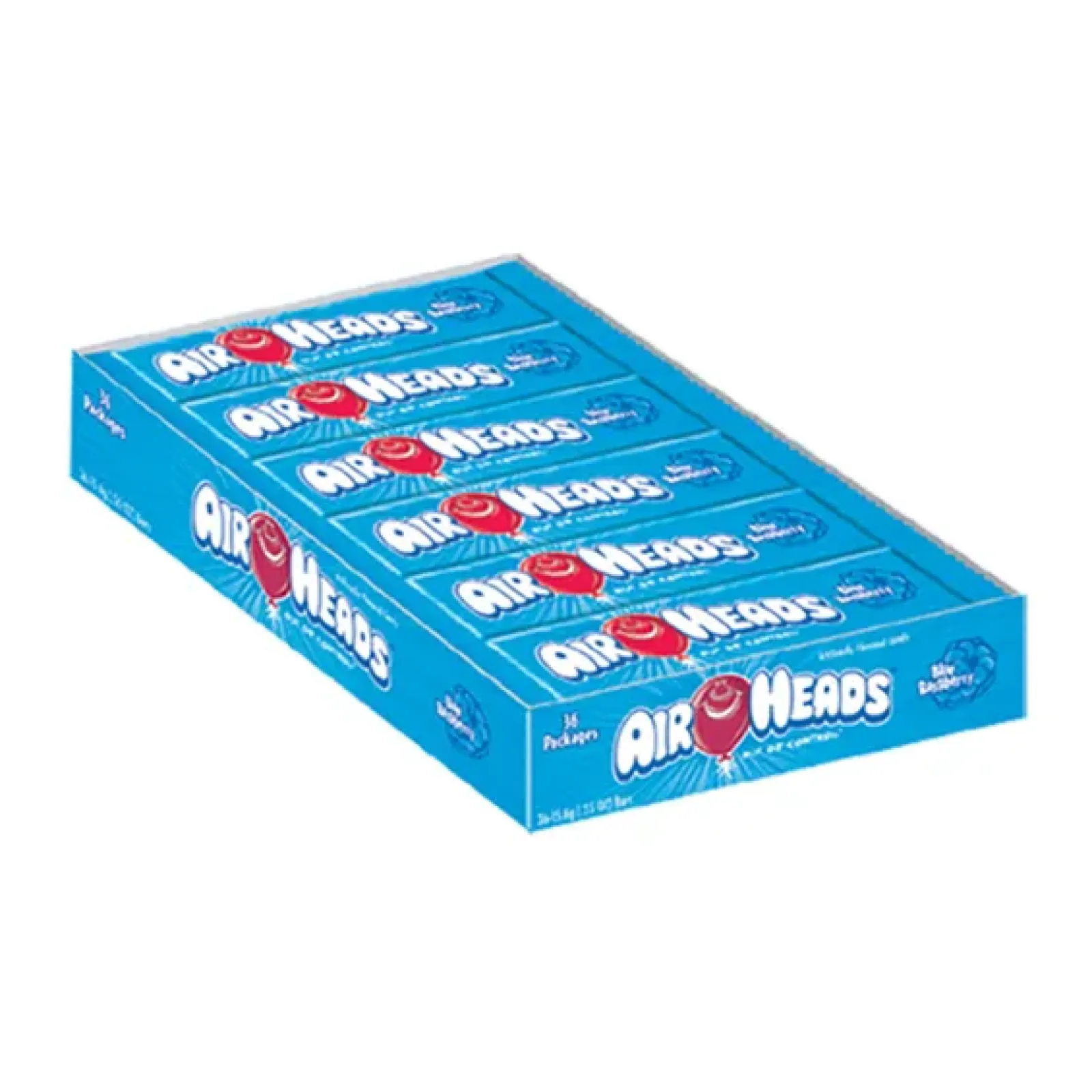 Airheads blue raspberry (36x 15gr) Outlet