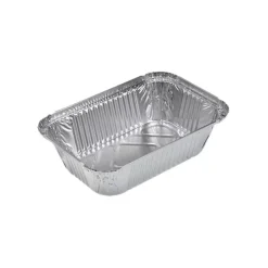 Merkloos Aluminium bakjes 900cc 186x121x50mm (100 stuks) Outlet