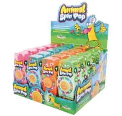 Funny Candy Animal Spin Pop (20x 12gr) Discount