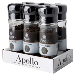 Apollo Zwarte Peper Heel Strooimolen (6x 45gr) Clearance
