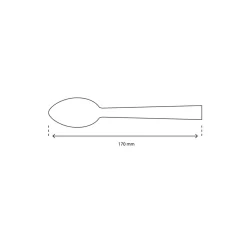 Bamboe Lepel Bio 170mm (100 stuks) Hot