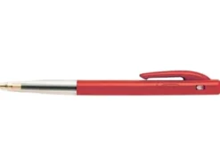 Bic balpen M10 Clic 0,4 mm, medium, rood New