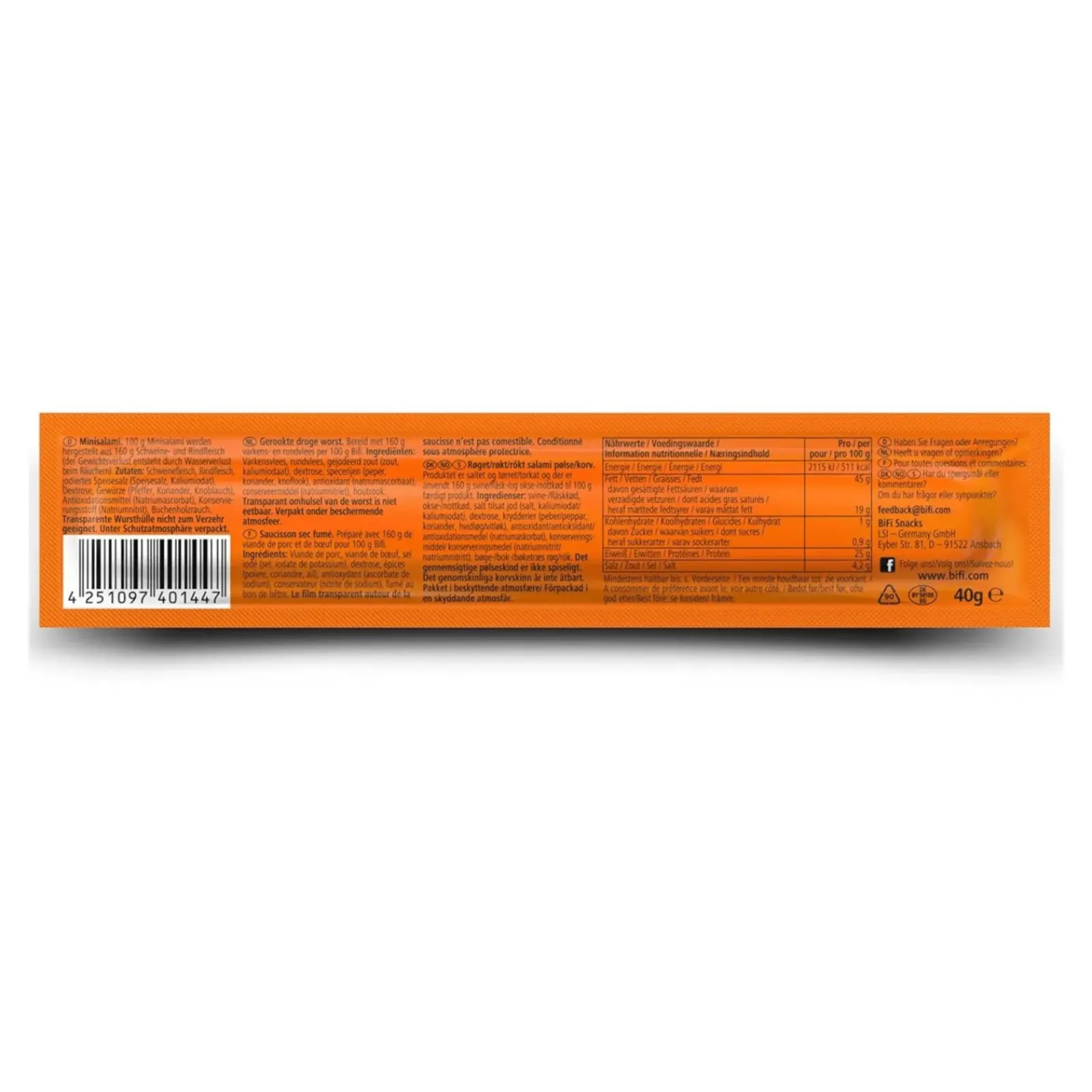 Bifi Original XXL (30x 40gr) Clearance