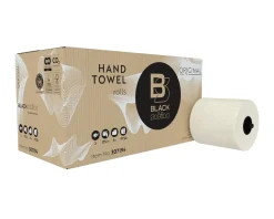 Satino Black Handdoekrol 2 laags 175 meter (6 stuks) Outlet