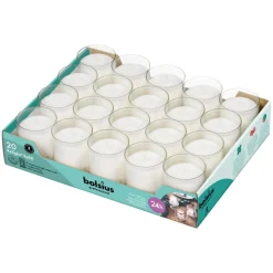 Bolsius Kandelaar Navulling Transparant (20 stuks) Outlet