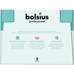 Bolsius Professional Torpedokaarsen Ivoor 240/22 mm 9h (136 stuks) Best