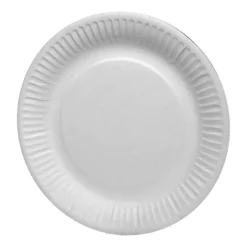 Borden Rond Karton wit 18cm (100 stuks) Sale