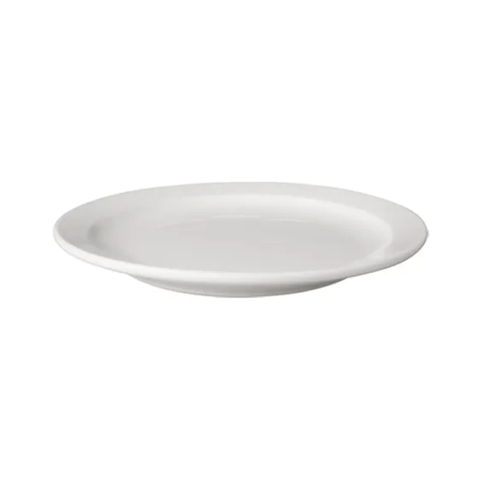 Mammoet Bord Wit Plat 21 cm Smalle Rand Budgetline (6 stuks) Hot