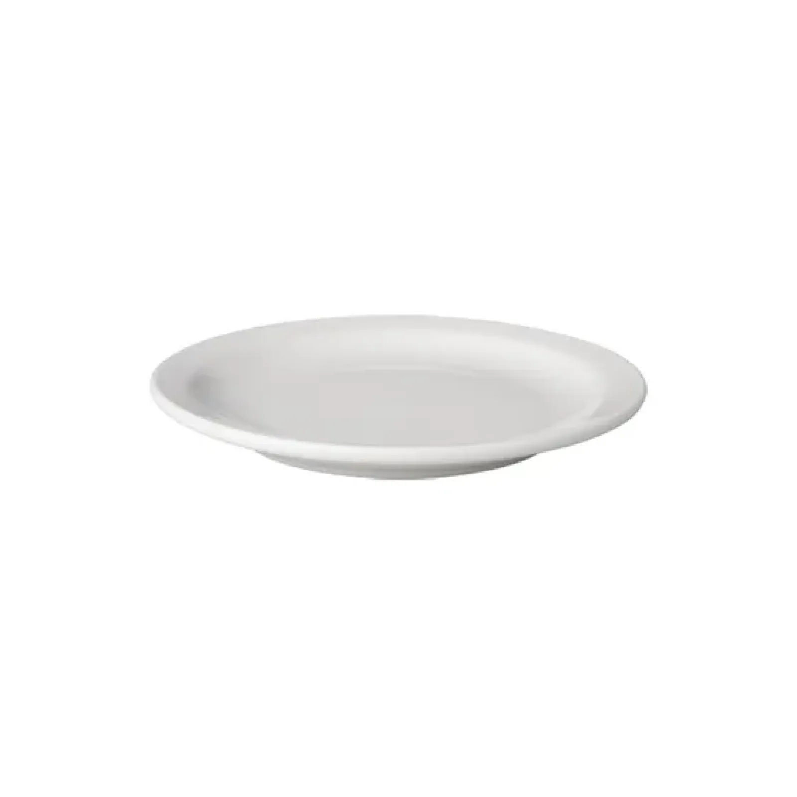 Mammoet Bord Wit Plat Smalle Rand Budgetline (6x 16cm) New