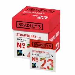 Bradley's Bradley’s Favourites Black Tea Strawberry No. 23 (72x 2g) Clearance