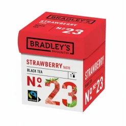 Bradley's Bradley’s Favourites Black Tea Strawberry No. 23 (72x 2g) Clearance