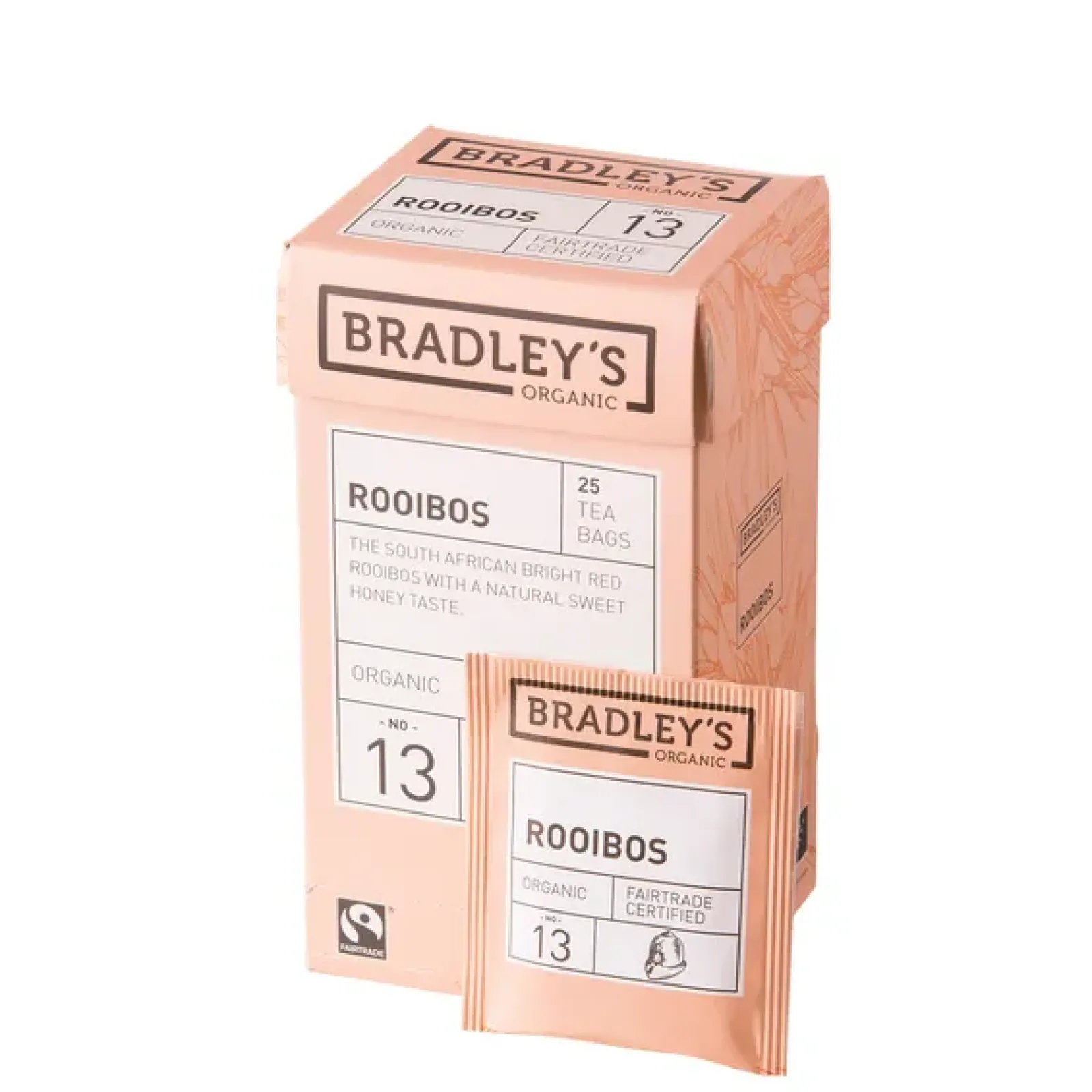 Bradley's Bradley’s Organic Rooibos N.13 (4×25 stuks) Clearance