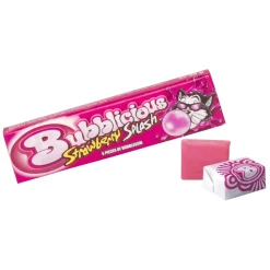 Bubblicious Aardbei Kauwgom (18 rollen) Clearance