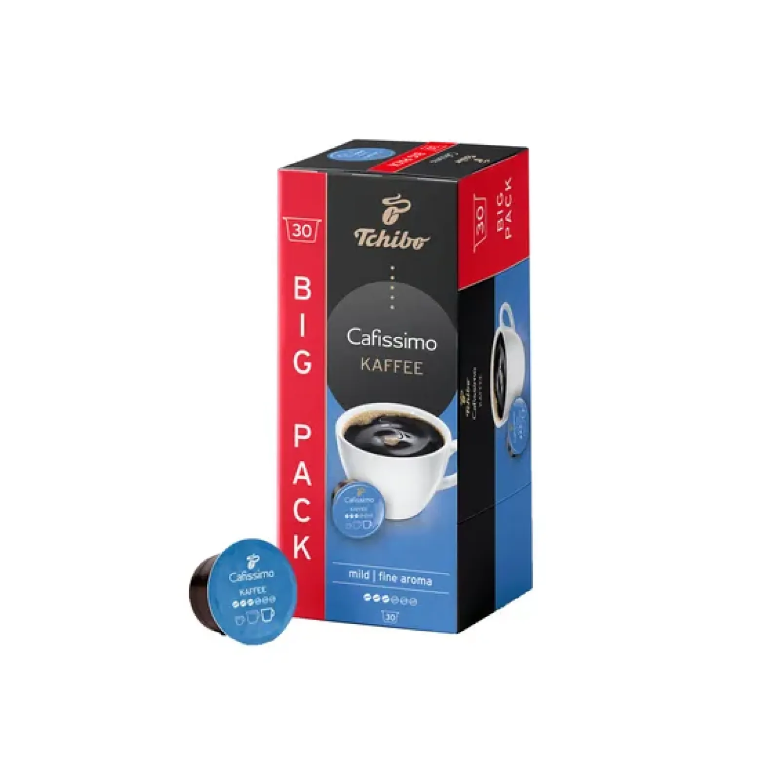 Tchibo Cafissimo Kaffee Mild Pak (4x 30 stuks) Clearance