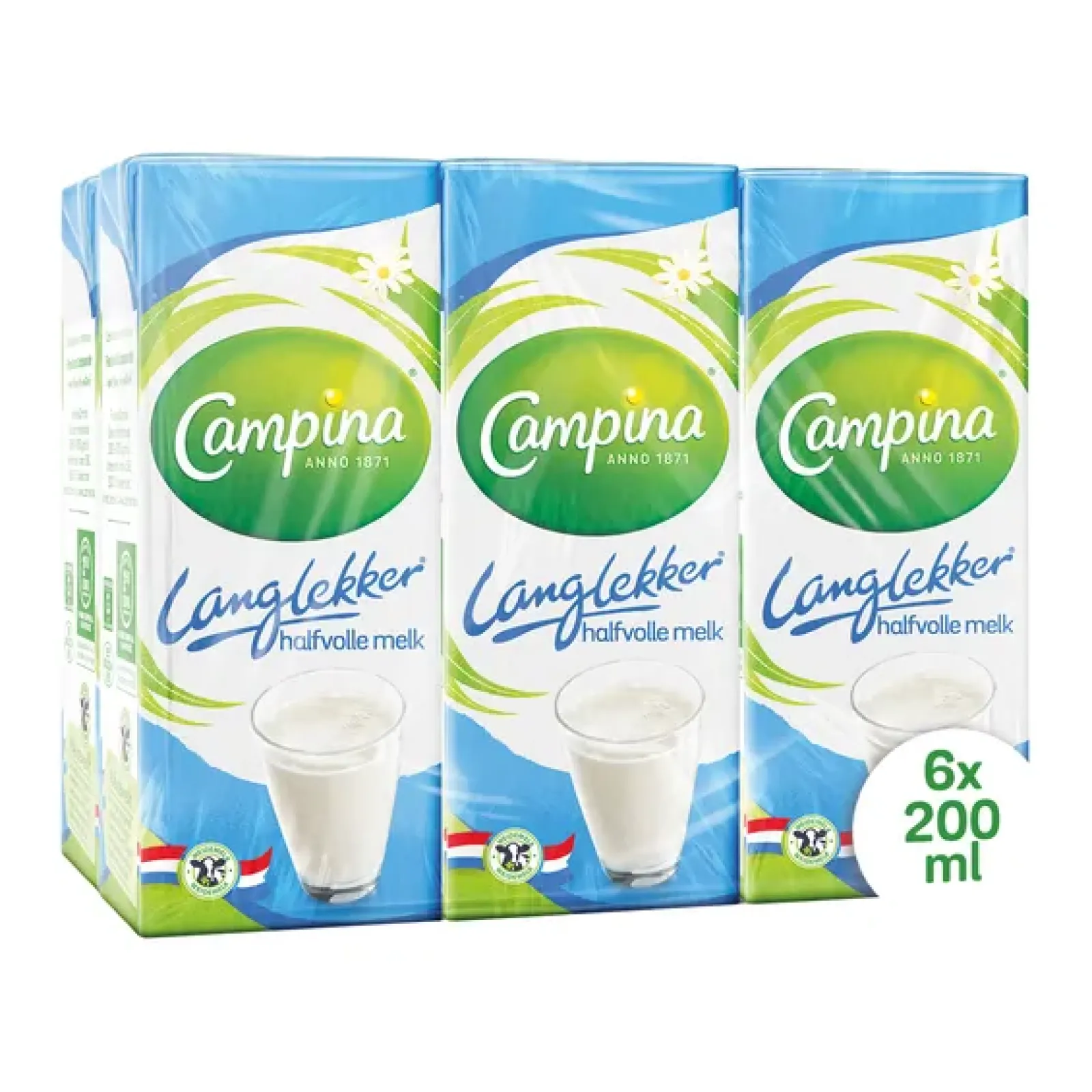 Campina Halfvolle Melk 20cl (5x 6-pack) Best