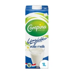 Campina Langlekker Volle Melk Pak (12x 1 liter) Online