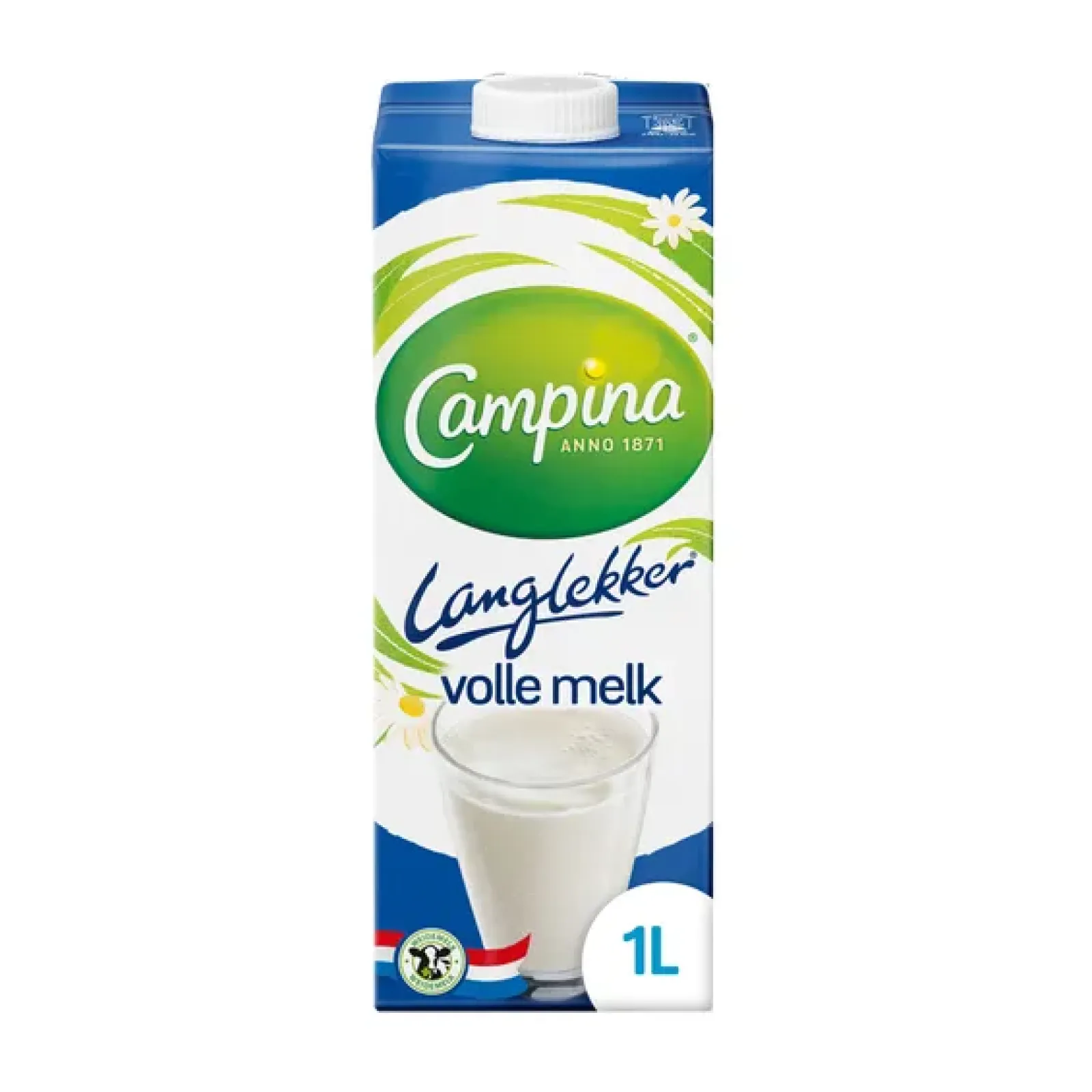 Campina Langlekker Volle Melk Pak (12x 1 liter) Online