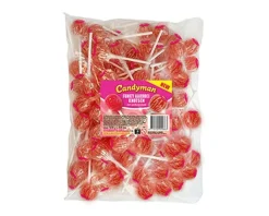 Candyman Funky Aardbei Knotsen (100 stuks) Outlet