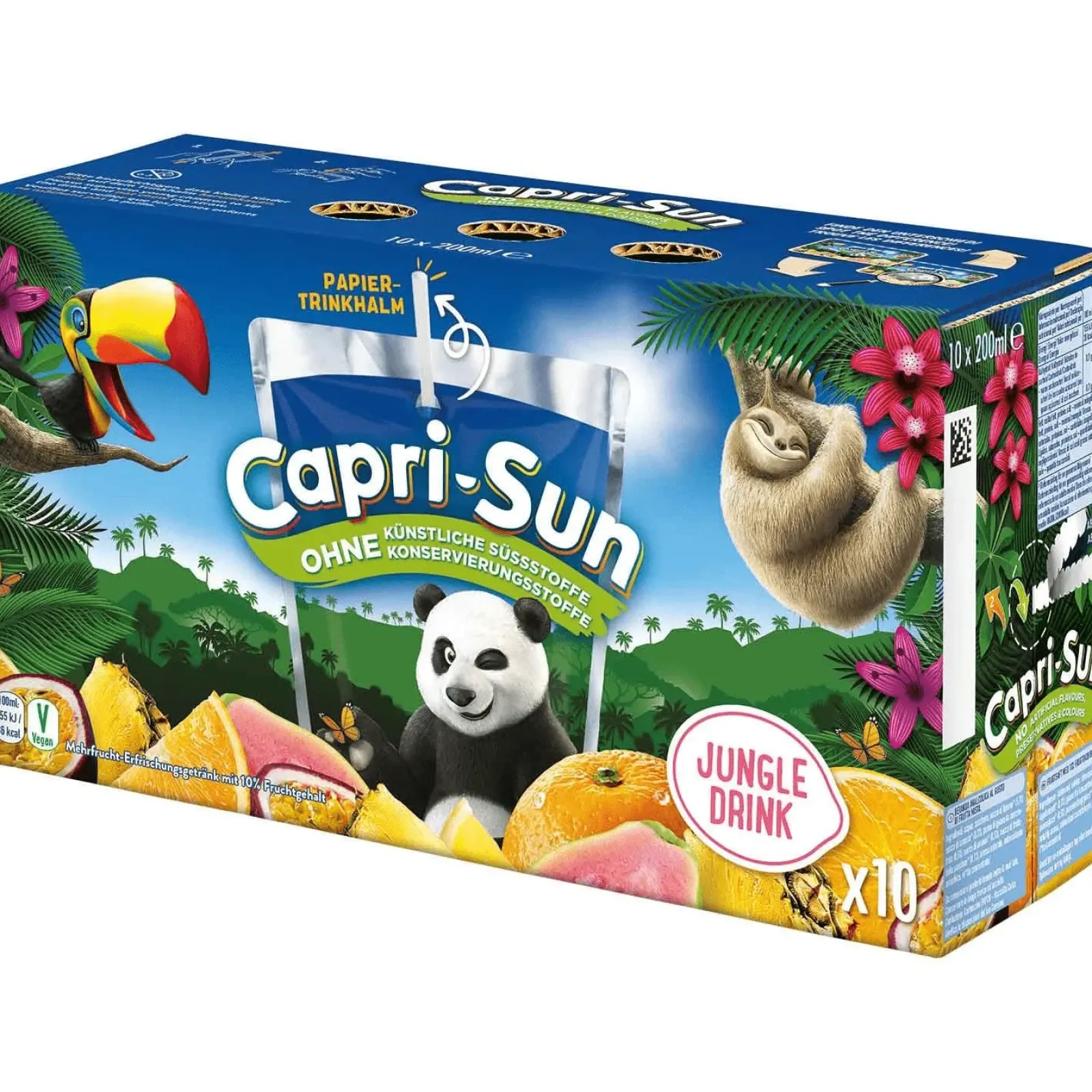 Capri-Sun Capri Sun Jungle Drink (D) 200ml (4x 10 stuks) Outlet