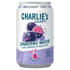 Charlie's Charlie’s Organic Sparkling Cassis Bio (12x 33cl) New
