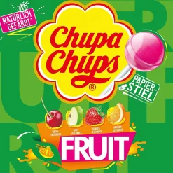 Chupa Chups Lollie Fruit (100 stuks) New