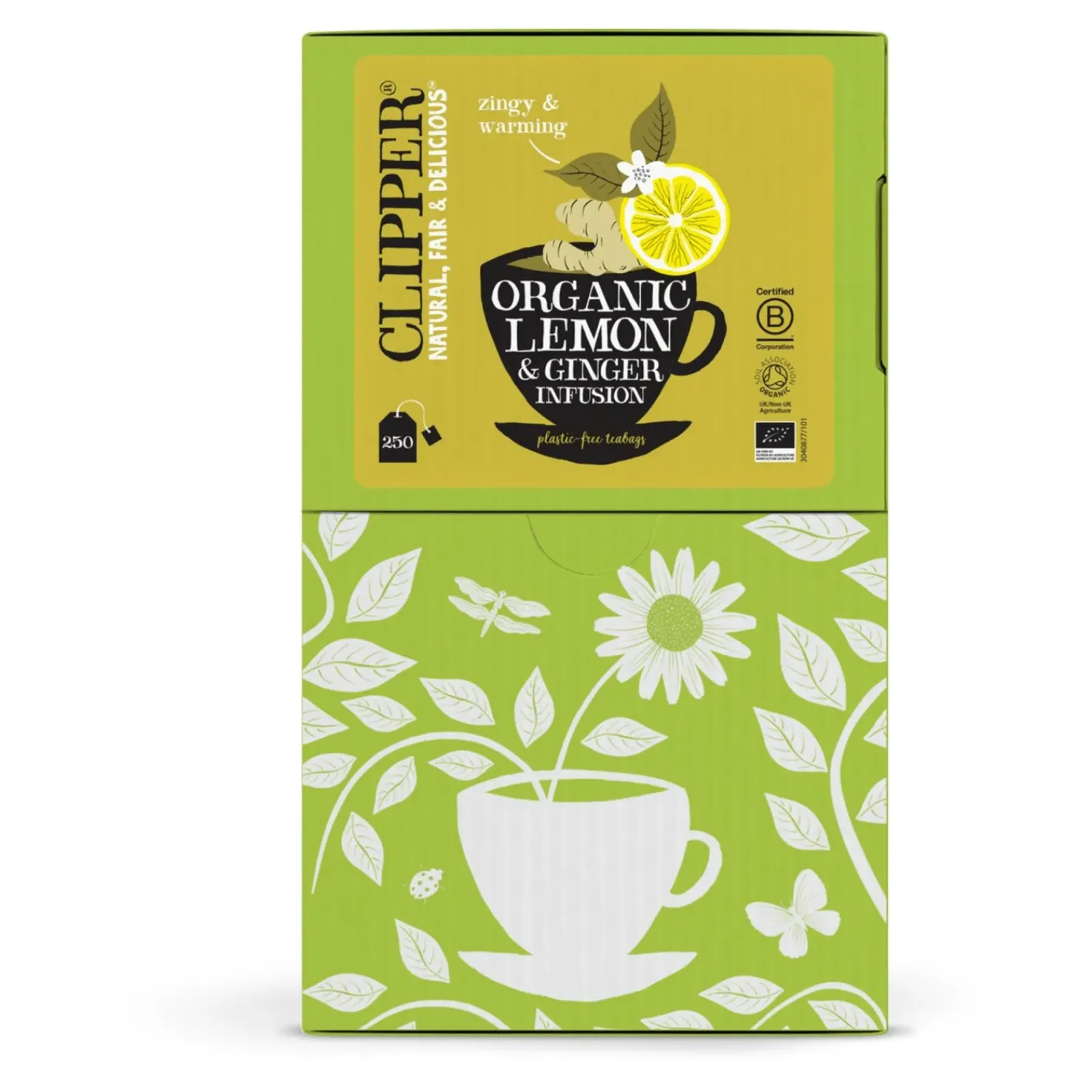 Clipper Infusion Lemon & Ginger BIO (250 stuks) Discount