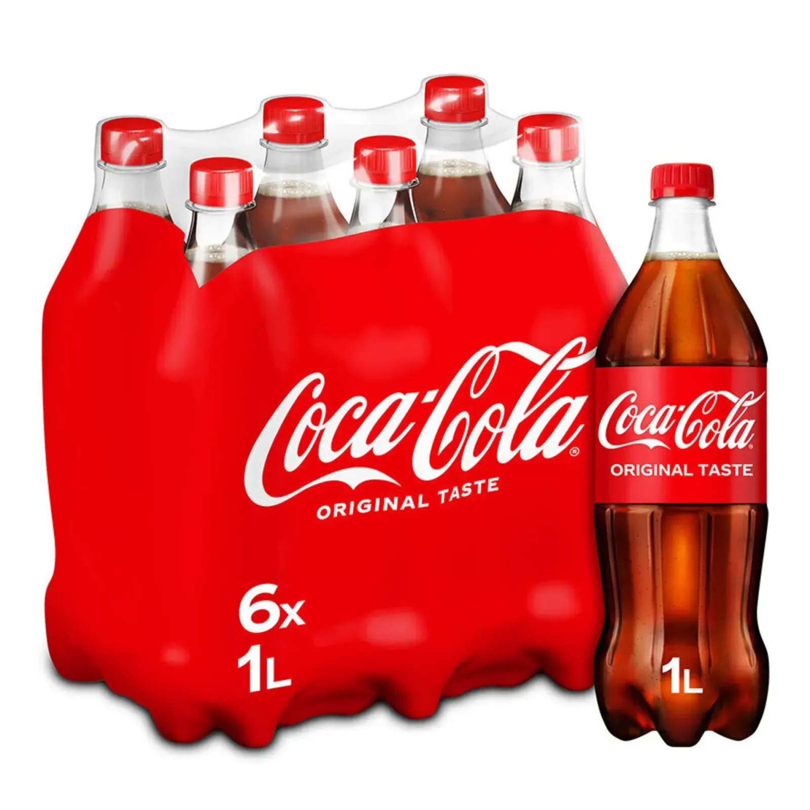 Coca-Cola Regular Pet (6x 1 liter) Clearance