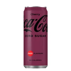 Coca-Cola Zero Cherry Blik (24x 33cl) New