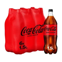 Coca-Cola Zero Sugar Pet (6x 1.5 liter) New