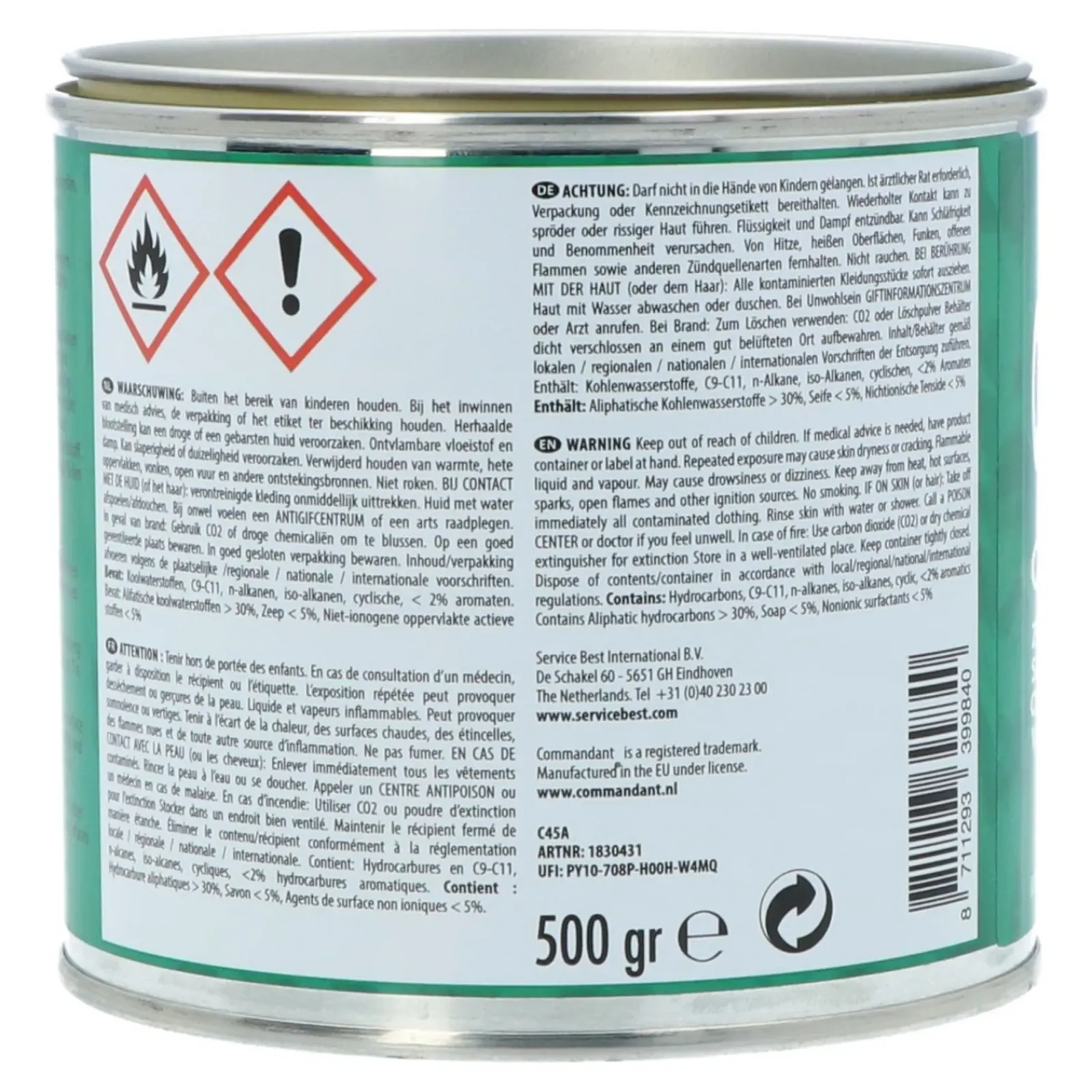 Commandant Cleaner No4 (500gr)