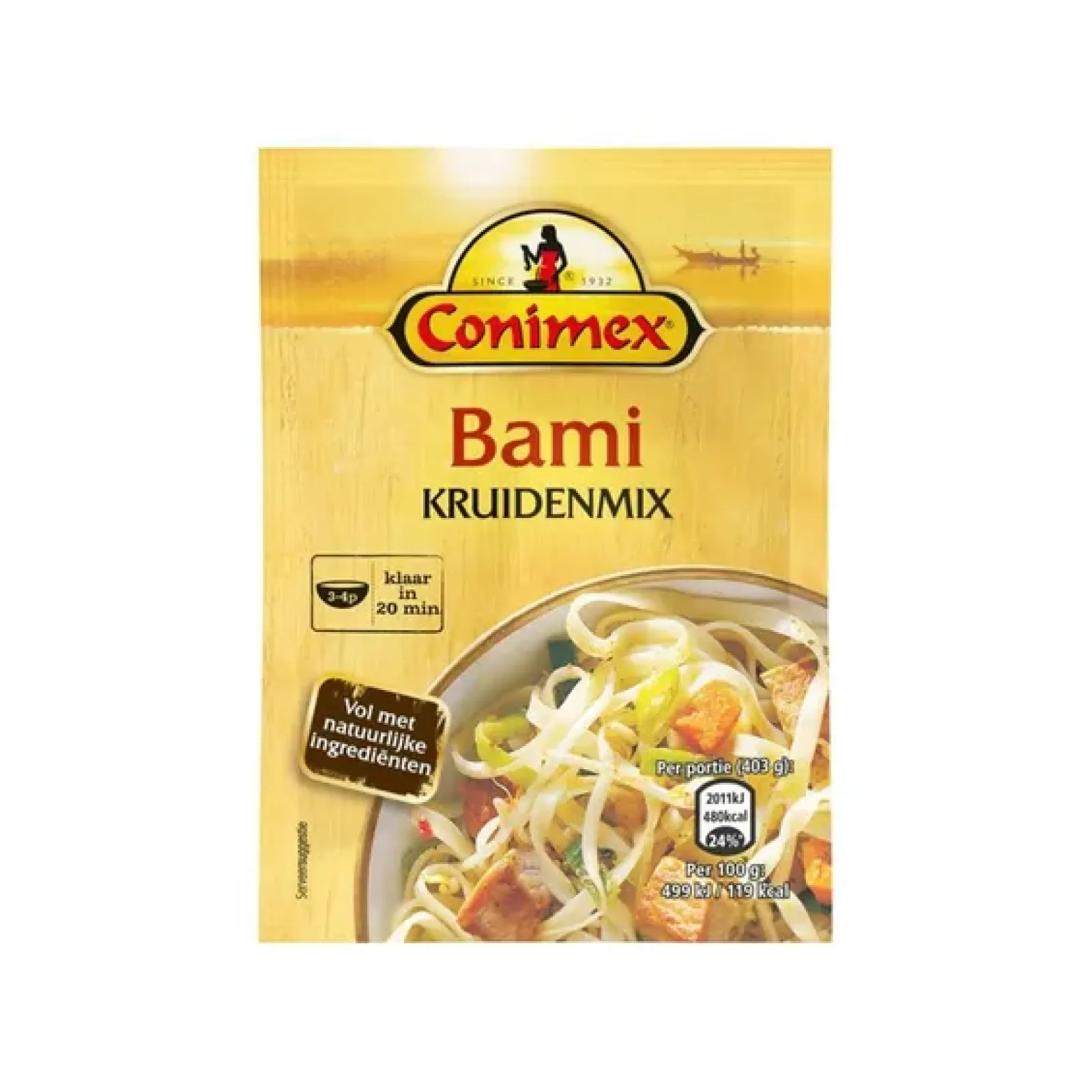 Conimex kruidenmix voor bami (25x 19gr) Best
