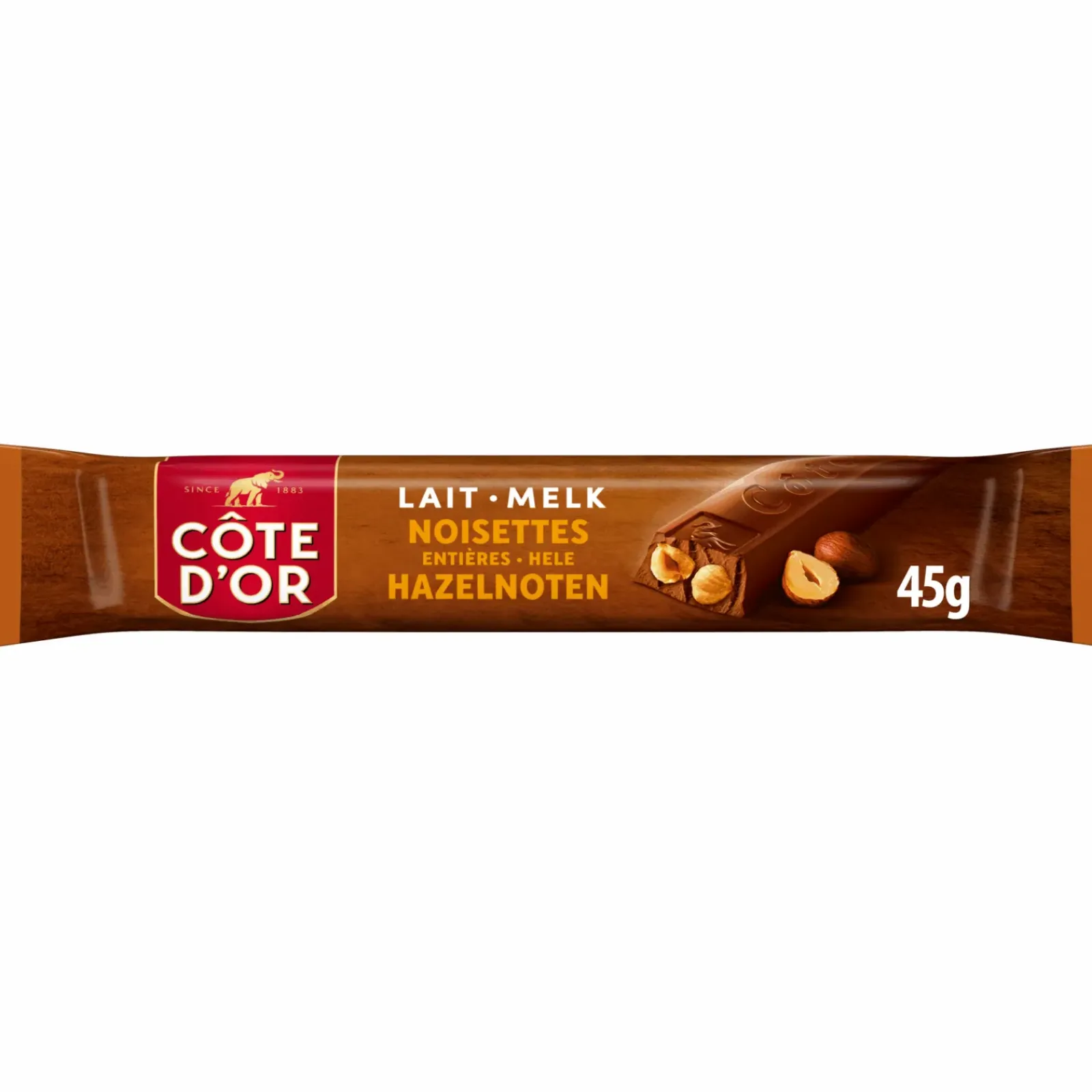 Cote d'or Cote D’or Reep Melk Hazelnoten (32x 45gr)