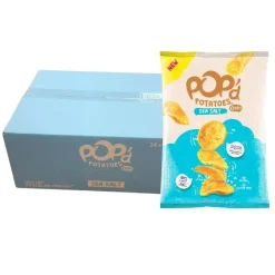 Croky Pop’d Potatoes Sea Salt (24x 17gr) Hot