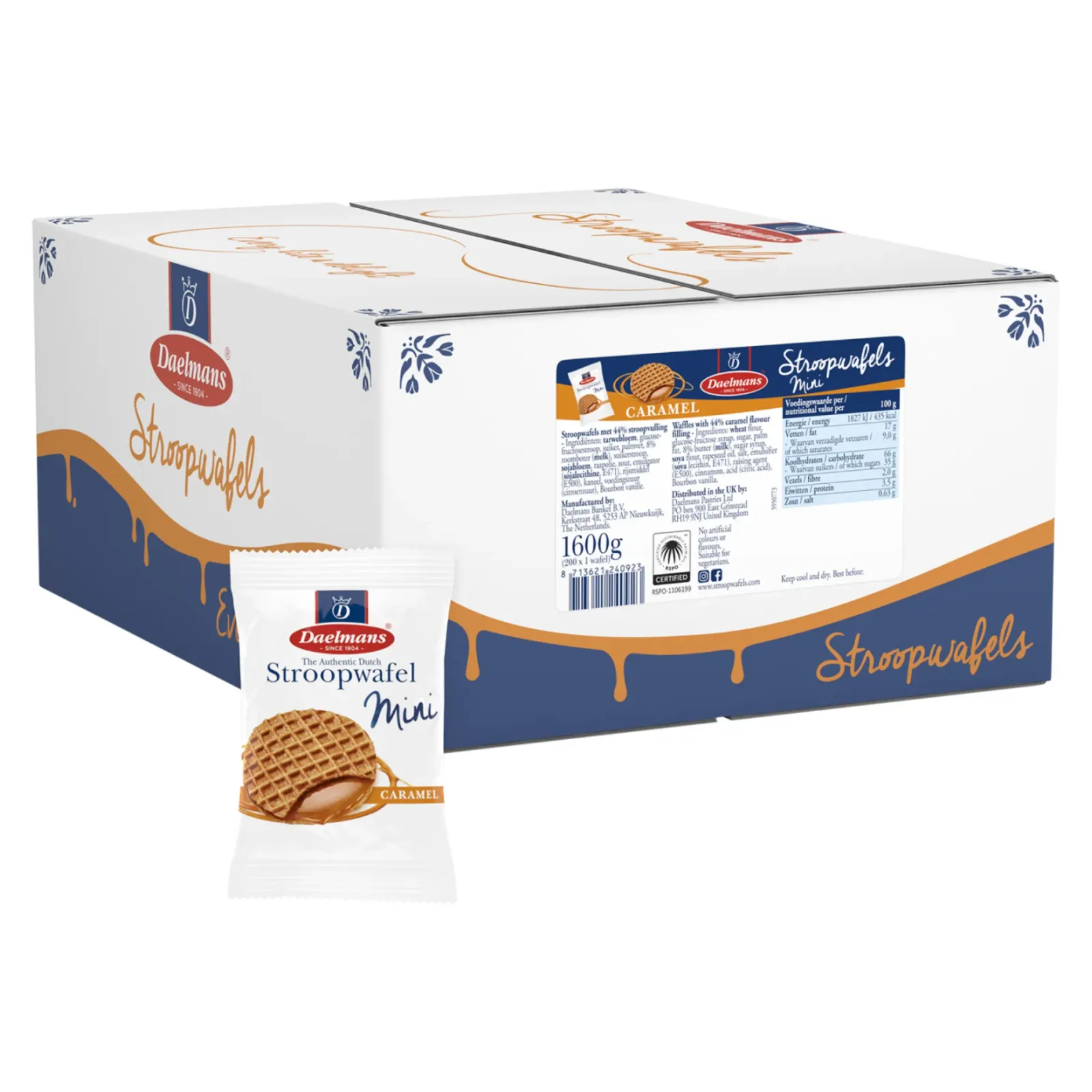 Daelmans Mini Stroopwafel (200 stuks) Clearance