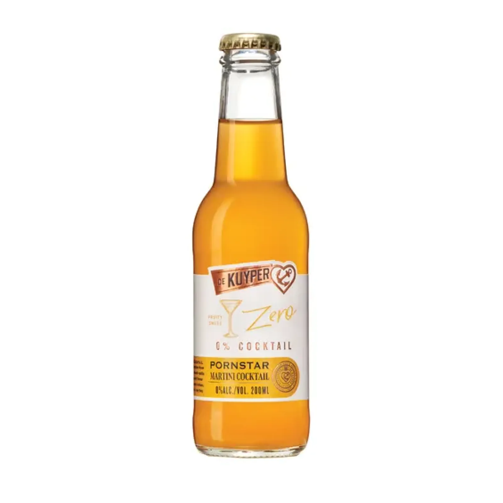 De Kuyper Zero Cocktail Pornstar flesje (12x200ml) New