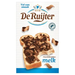 De Ruijter Chocoladevlokken Melk (16x 200g) Sale