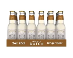 Double Dutch ginger beer flesje (24x 20cl) Outlet