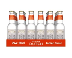 Double Dutch indian tonic water flesje (24x 20cl) New