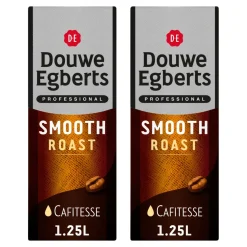 Douwe Egberts Cafitesse Smooth Roast (2x 1,25 liter) Hot
