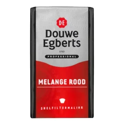 Douwe Egberts Melange Rood Snelfilter (24x 250gr) New