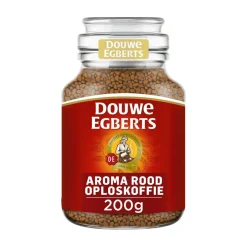 Douwe Egberts Moccona Oploskoffie Aroma Rood (6x200gr) Discount