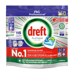 Dreft Vaatwas Platinum Regular All-in one (75 tabs)