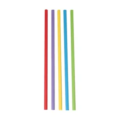 Depa Drinkrietje assorti papier 200×6 mm FSC (250 stuks) Best