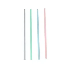 Depa Drinkrietje papier pastel FSC 20cm x 6mm (500 stuks) Clearance