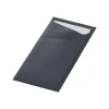 Duni Sacchetto Zwart met 2-Laags Wit Servet (500 stuks) Online