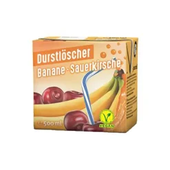 Durstloscher banane sauerkirsche (12x 50cl) Discount