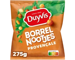 Duyvis Borrelnootjes Provençale (8x 275gr) Hot