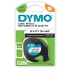 Dymo LetraTAG tape plastic wit (12mm x 4m) Best